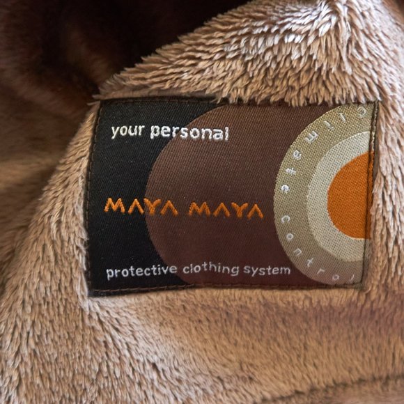 MAYA MAYA Women s Climate Control Embroidered Orange Slim Jacket Size L - Picture 12 of 14